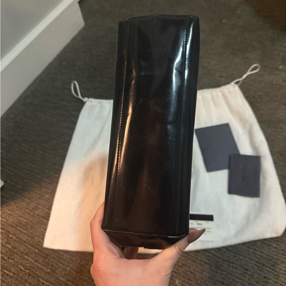 Authentic Prada Limited Edition Patent Leather Runway Bag GUC - Picture 7 of 13
